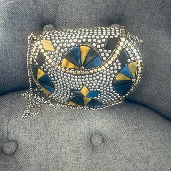 RAMLA handbag Handmade - Picture 6 of 7